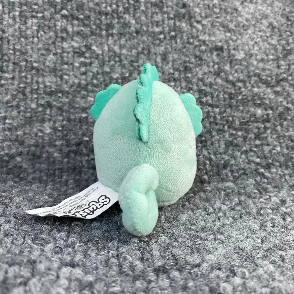 SQUISHVILLE TEAL MINT GREEN SHELDON THE SEAHORSE MICRO SV STUFFED PLUSH TOY